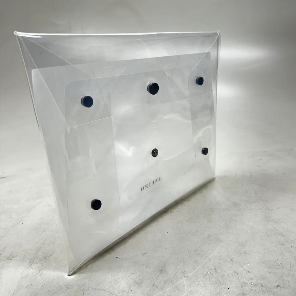 ONEIRO Multipurpose Clear Clutch Organizer Travel Bag NEW 10x8